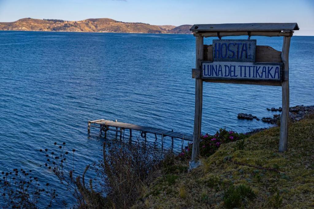 Hostal Luna Del Titikaka En Isla De La Luna Bolivia Hotel Exterior foto