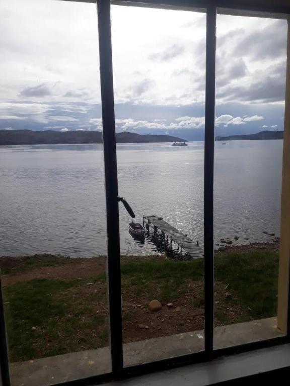 Hostal Luna Del Titikaka En Isla De La Luna Bolivia Hotel Exterior foto